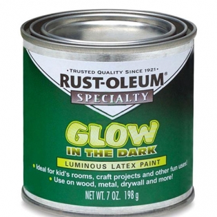 러스트올룸 야광(형광)페인트207ml아이들방이나 목재,금속등에 사용가능
